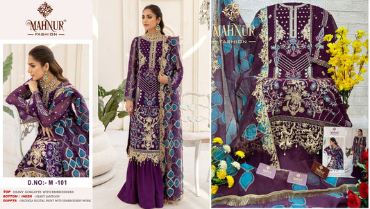 101 Mahnur Pakistani Salwar Suits