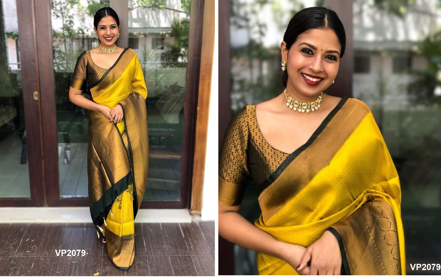 2079 Fashion Berry Sarees