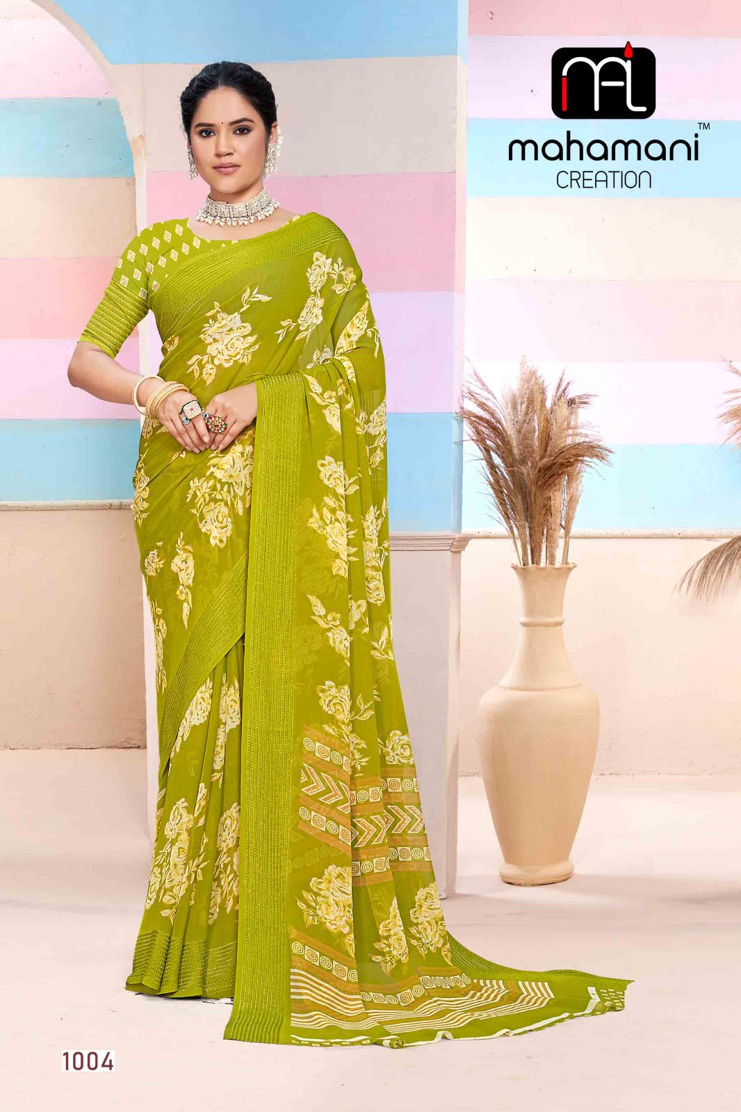 1004 Jaya Vol 2 Mahamani Creation Sarees