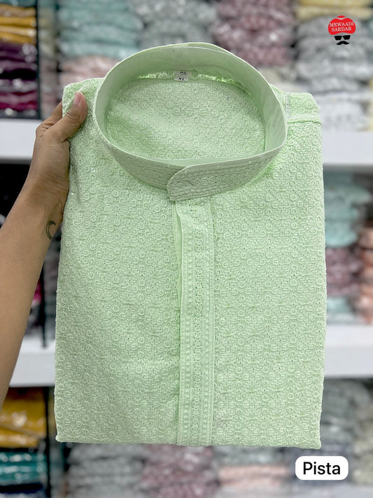 Mewaadi Sardar Desi Boys Pista Bluehills Mens Kurta