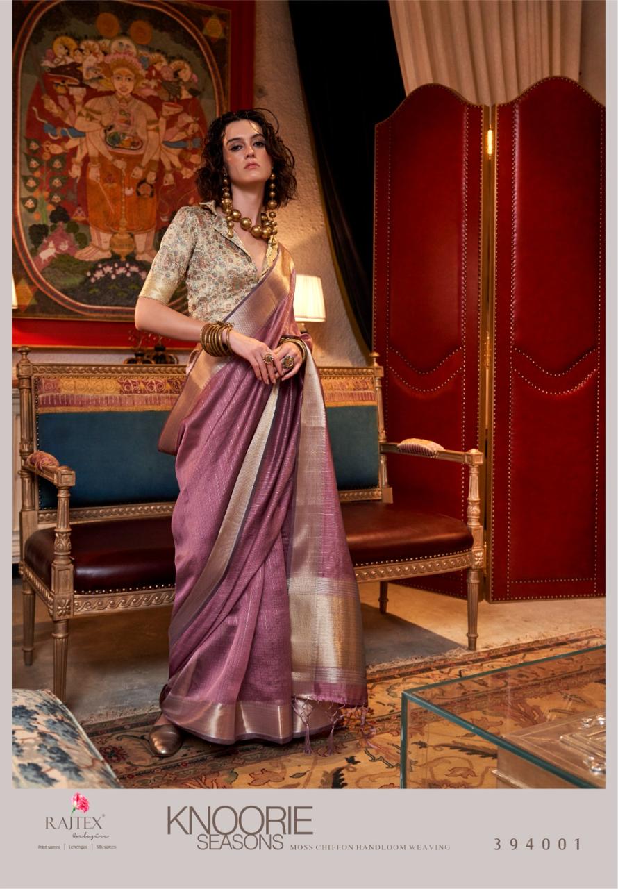 394001 Knoorie Seasons Rajtex Chiffon Sarees