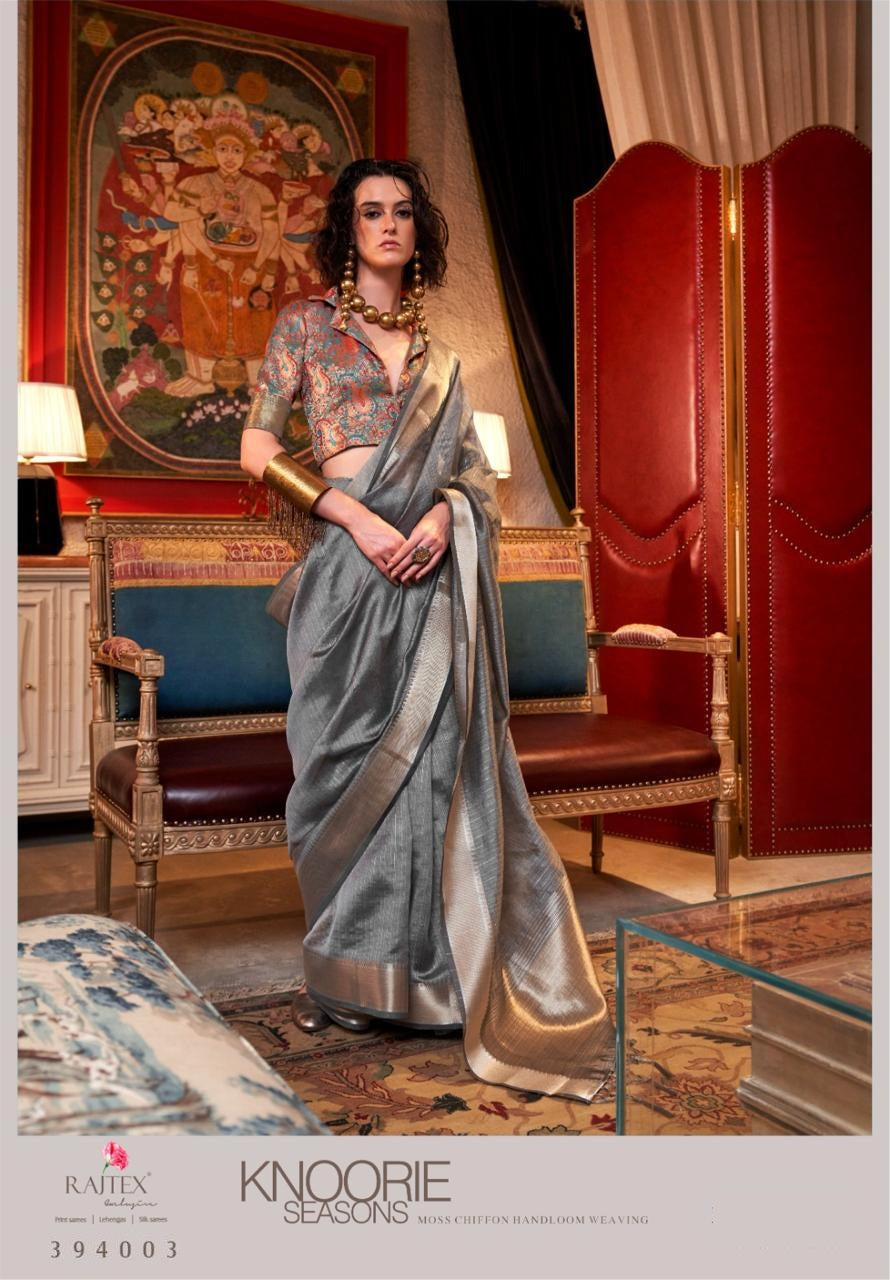 394003 Knoorie Seasons Rajtex Chiffon Sarees