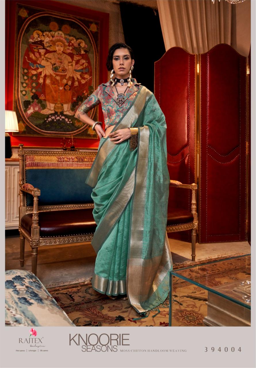 394004 Knoorie Seasons Rajtex Chiffon Sarees