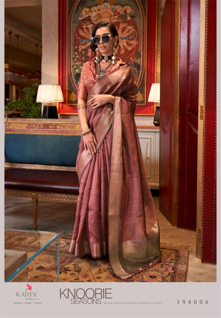 394006 Knoorie Seasons Rajtex Chiffon Sarees
