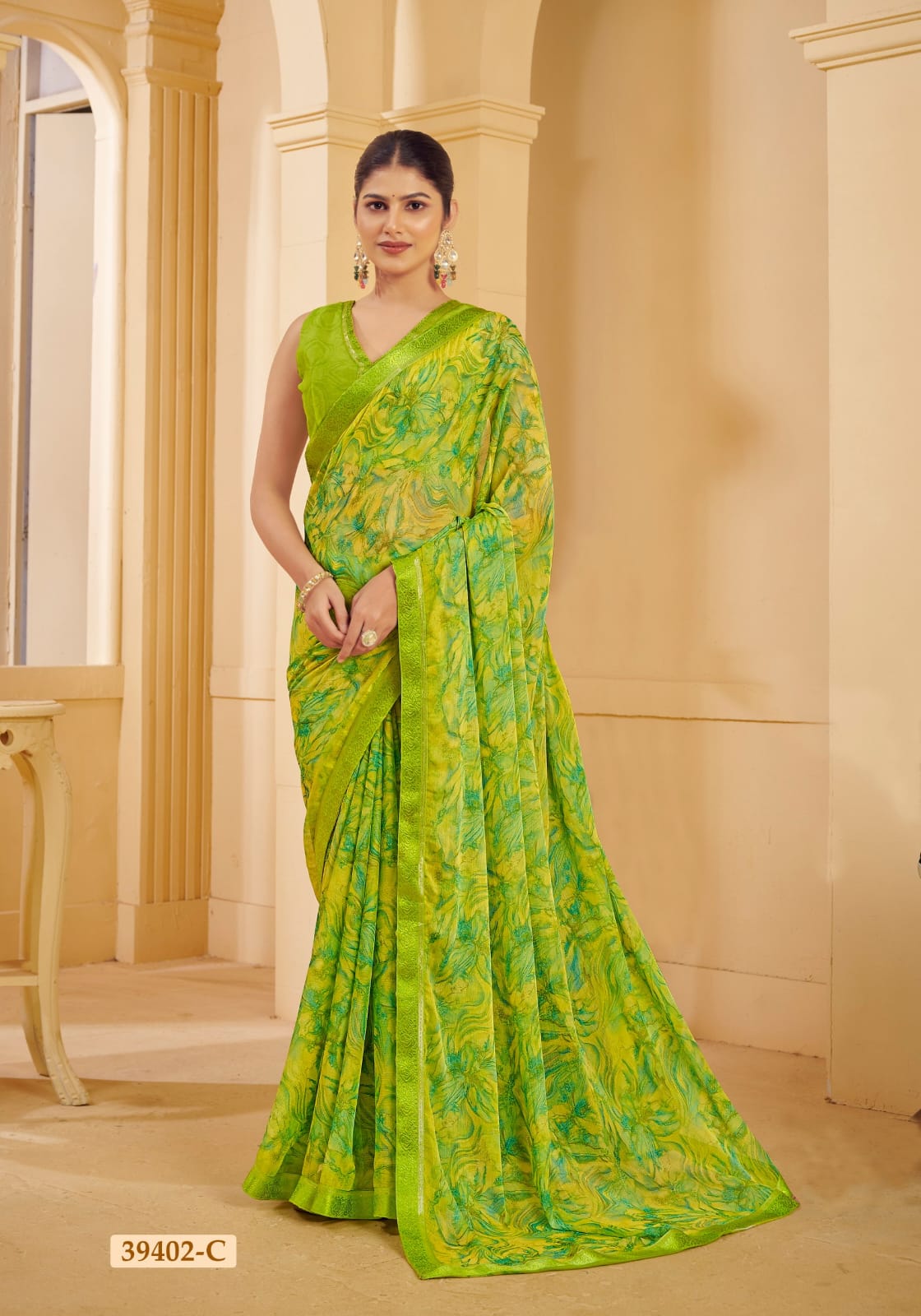 39402C Simayaa Vol 27 Ruchi Chiffon Sarees