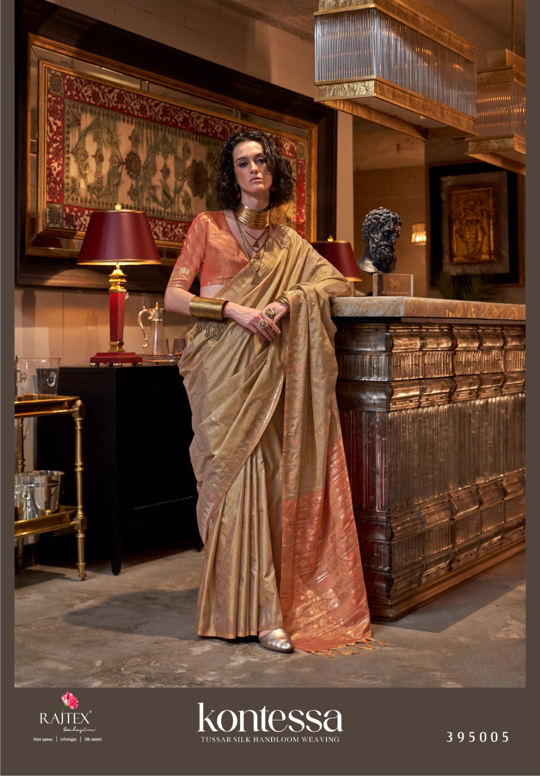 395005 Kontessa Rajtex Handloom Sarees