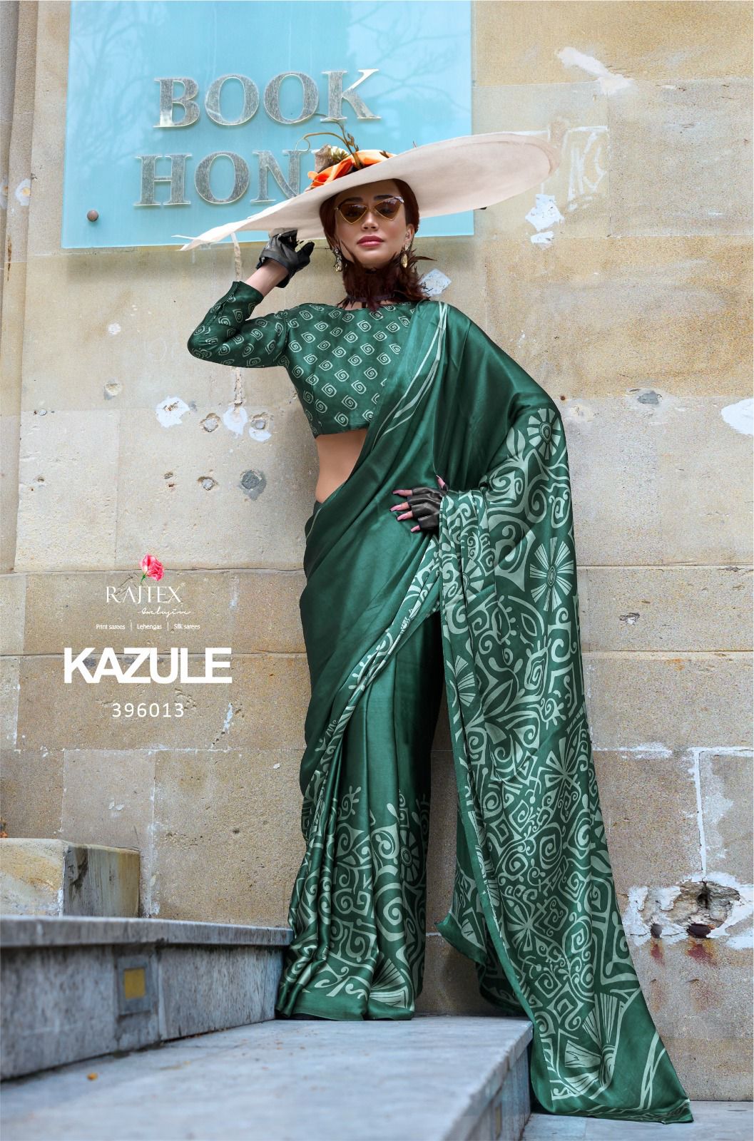 396013 Kazule Rajtex Satin Sarees