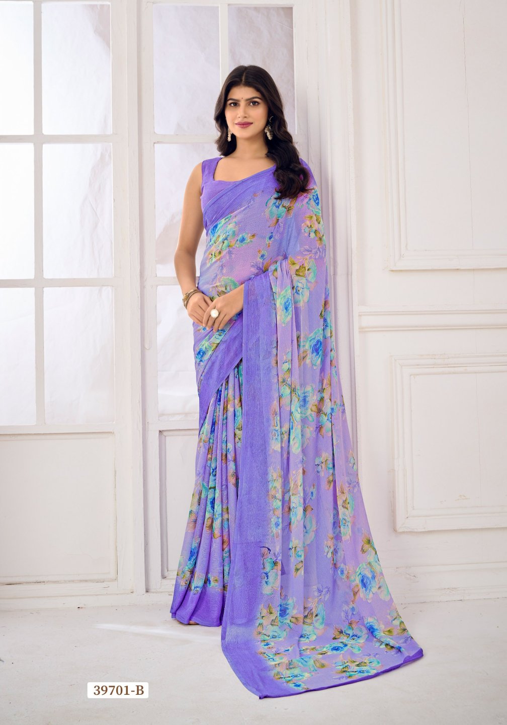 39701B Star Vol 185 Ruchi Chiffon Sarees