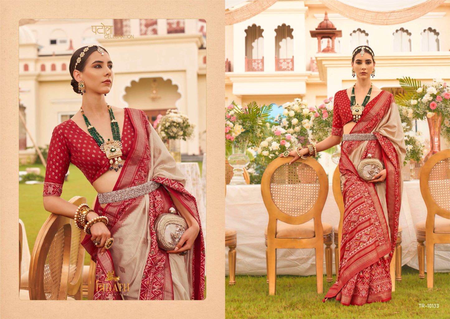 10133 Preet Trirath Sarees