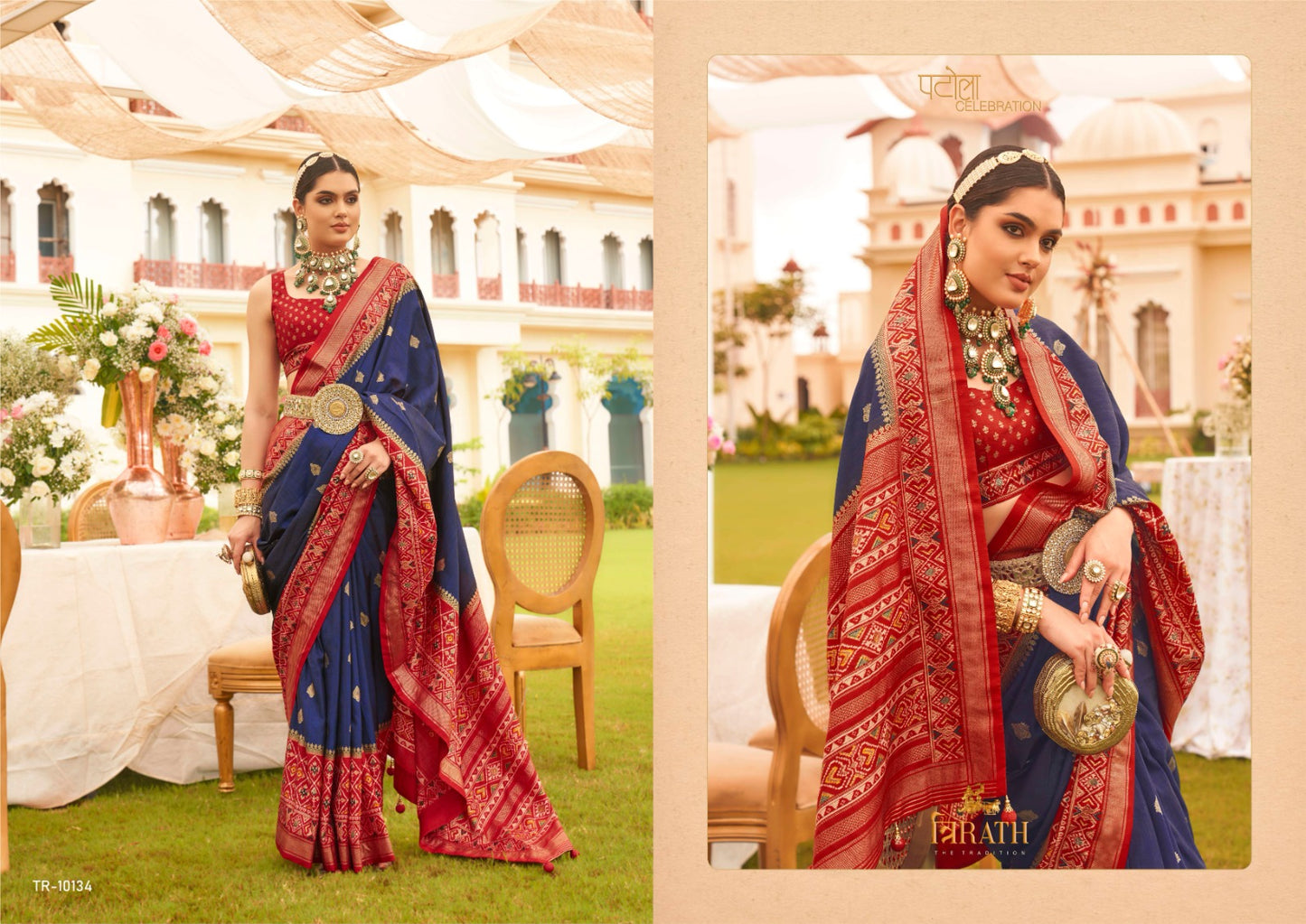 10134 Preet Trirath Sarees