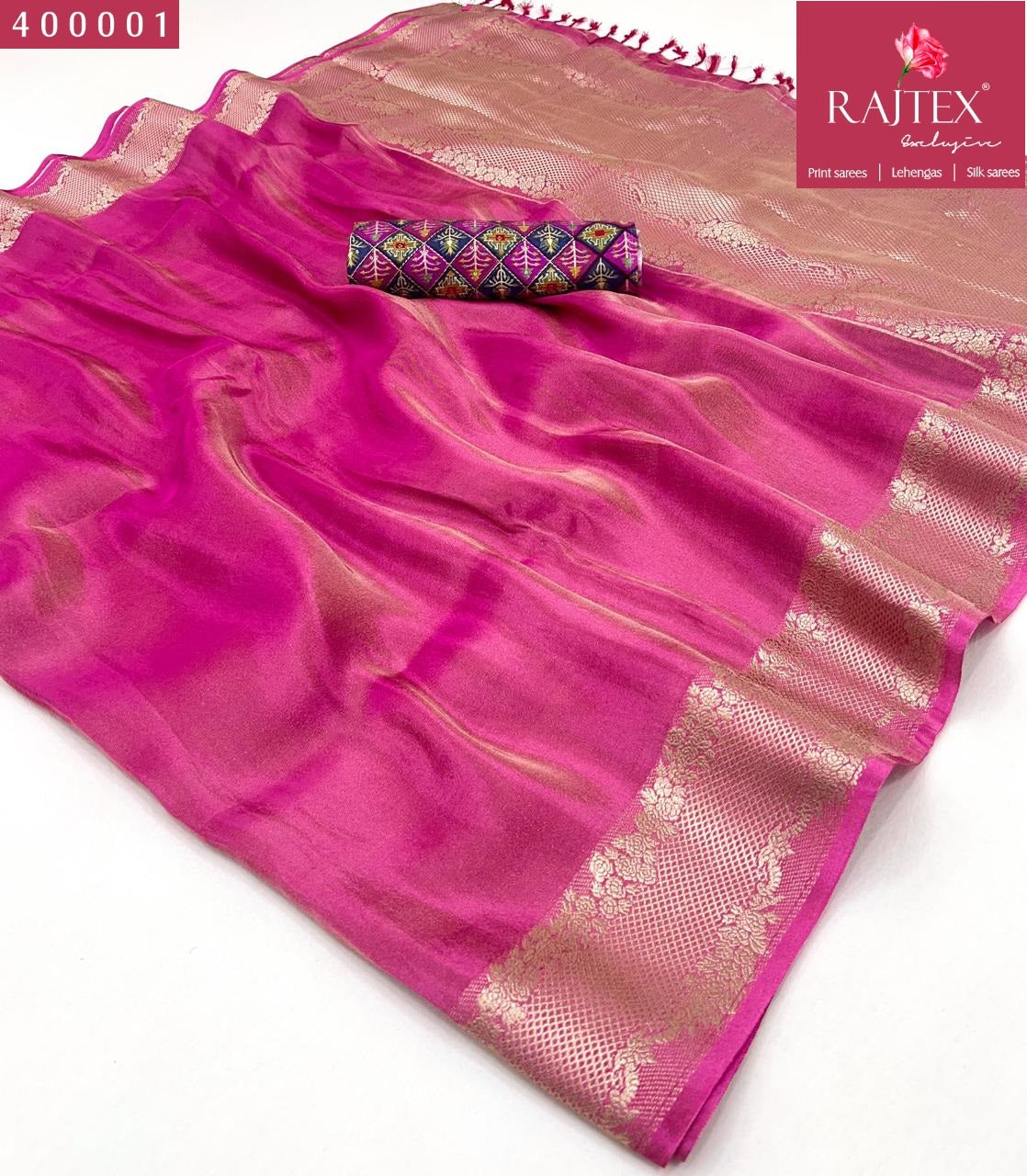 400001 Klaila Rajtex Zari Sarees
