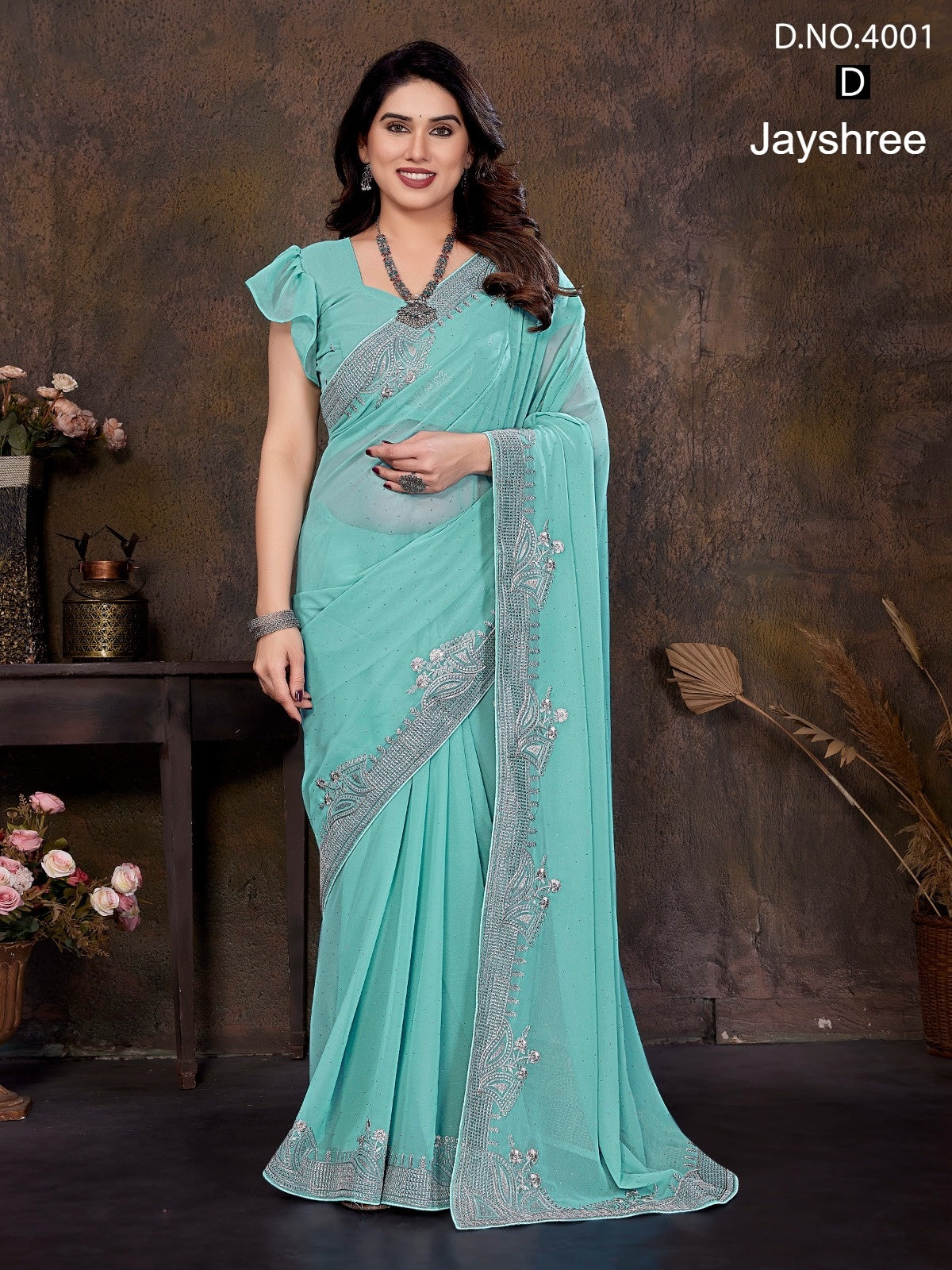 4001D Jayshree Georgette Sarees
