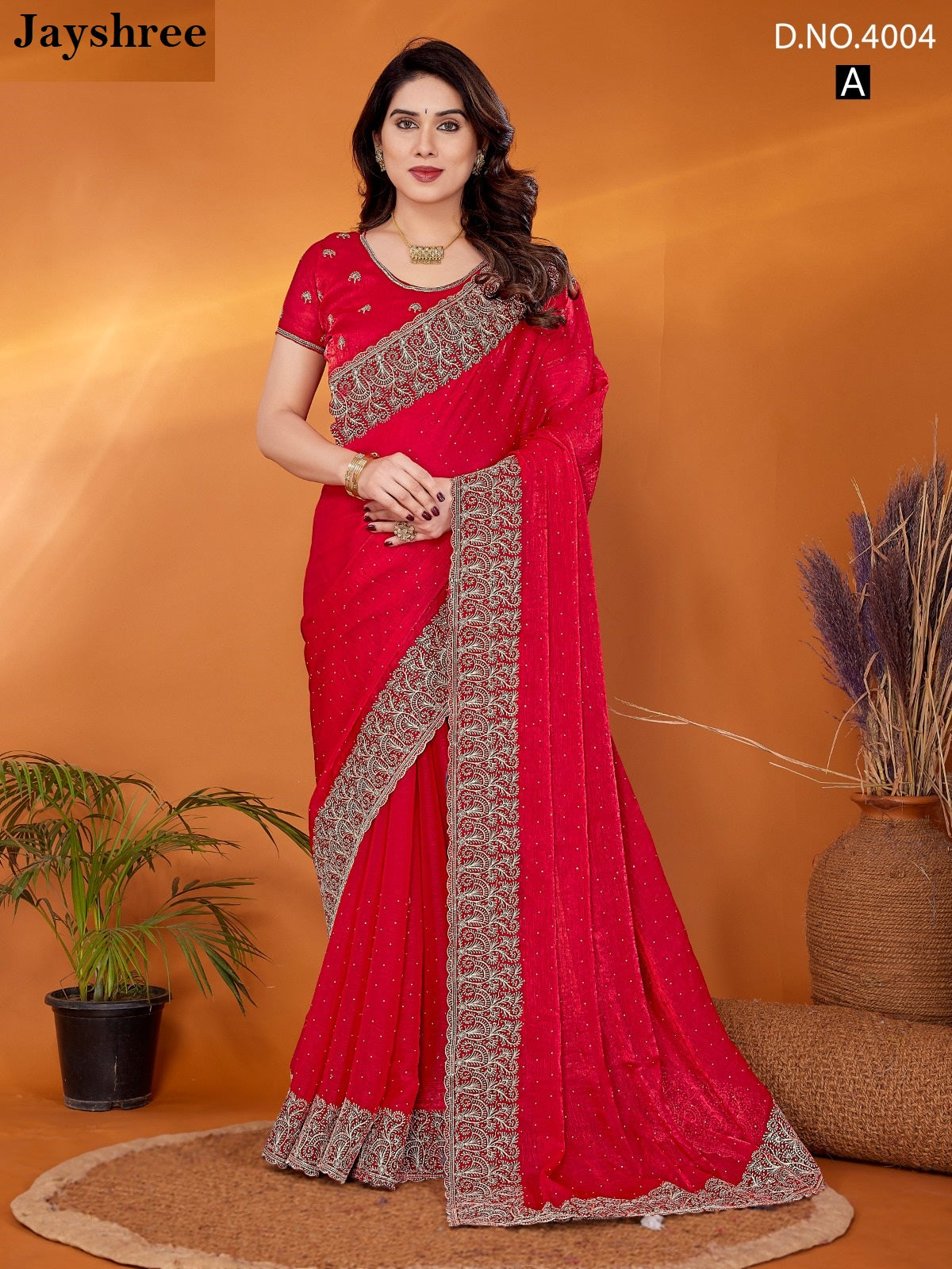 4004A Jayshree Chiffon Sarees