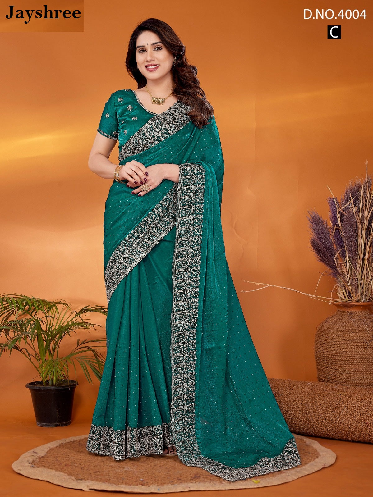 4004C Jayshree Chiffon Sarees