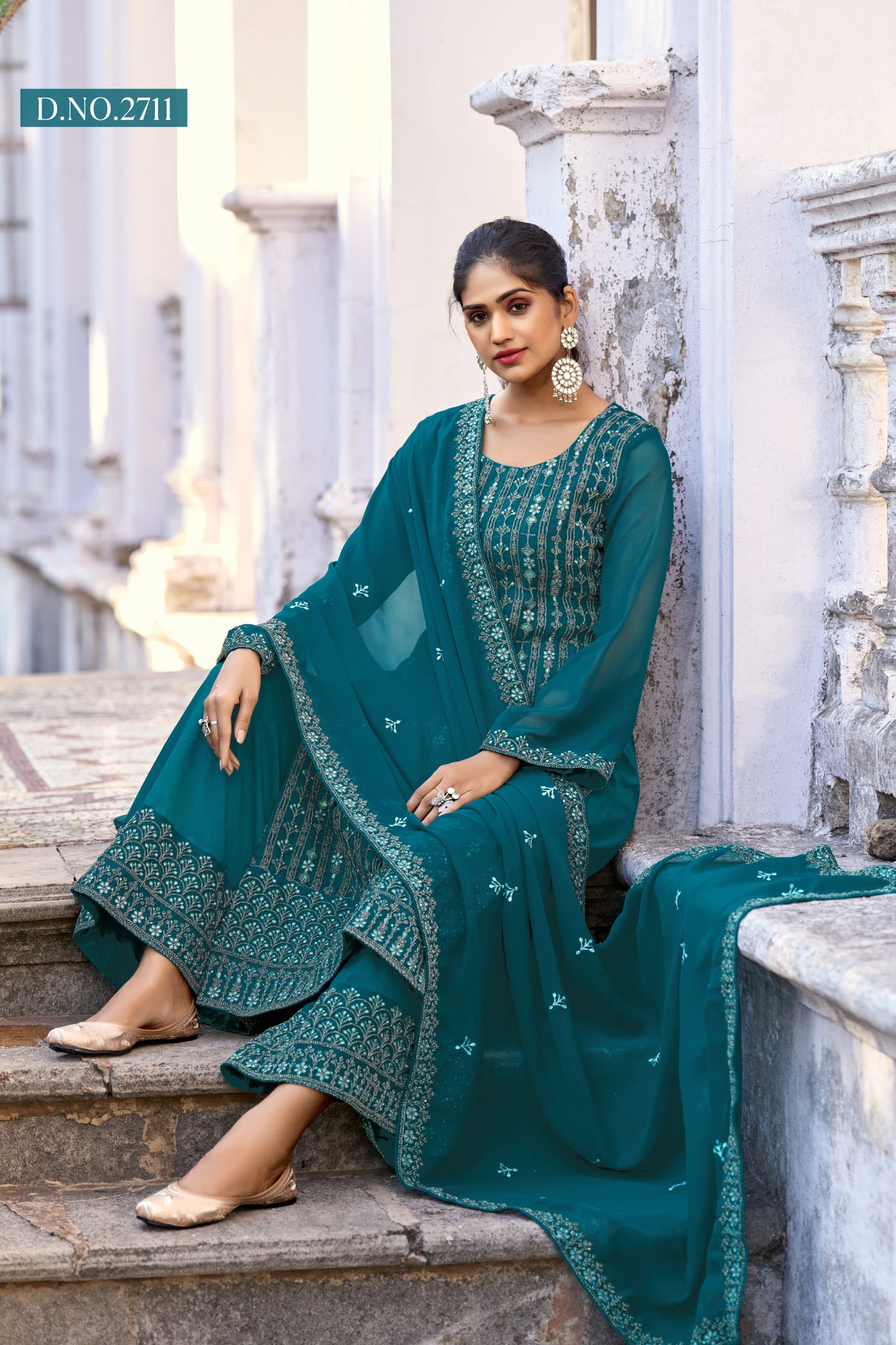 2711 Vol 27 Twisha Unstitched Suits