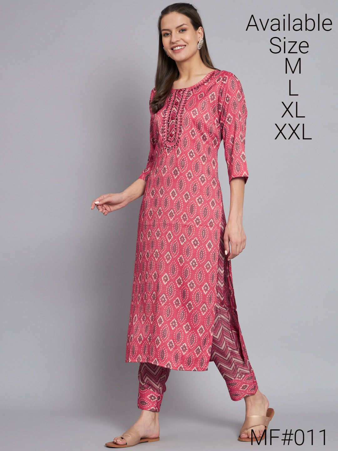 Mf11 Msm Kurti Pant Set
