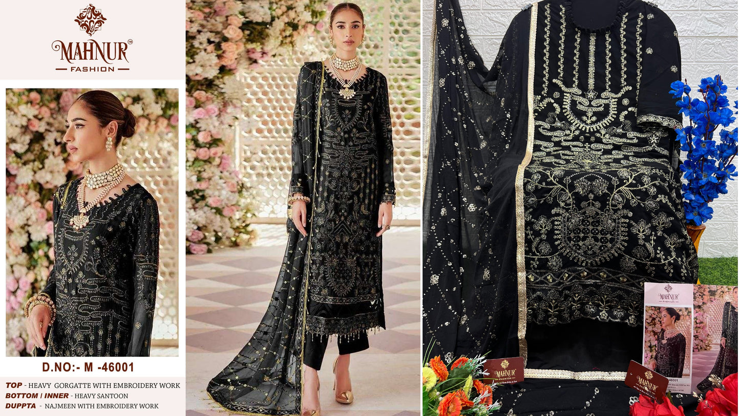 46001 Vol 46 Mahnur Pakistani Salwar Suits