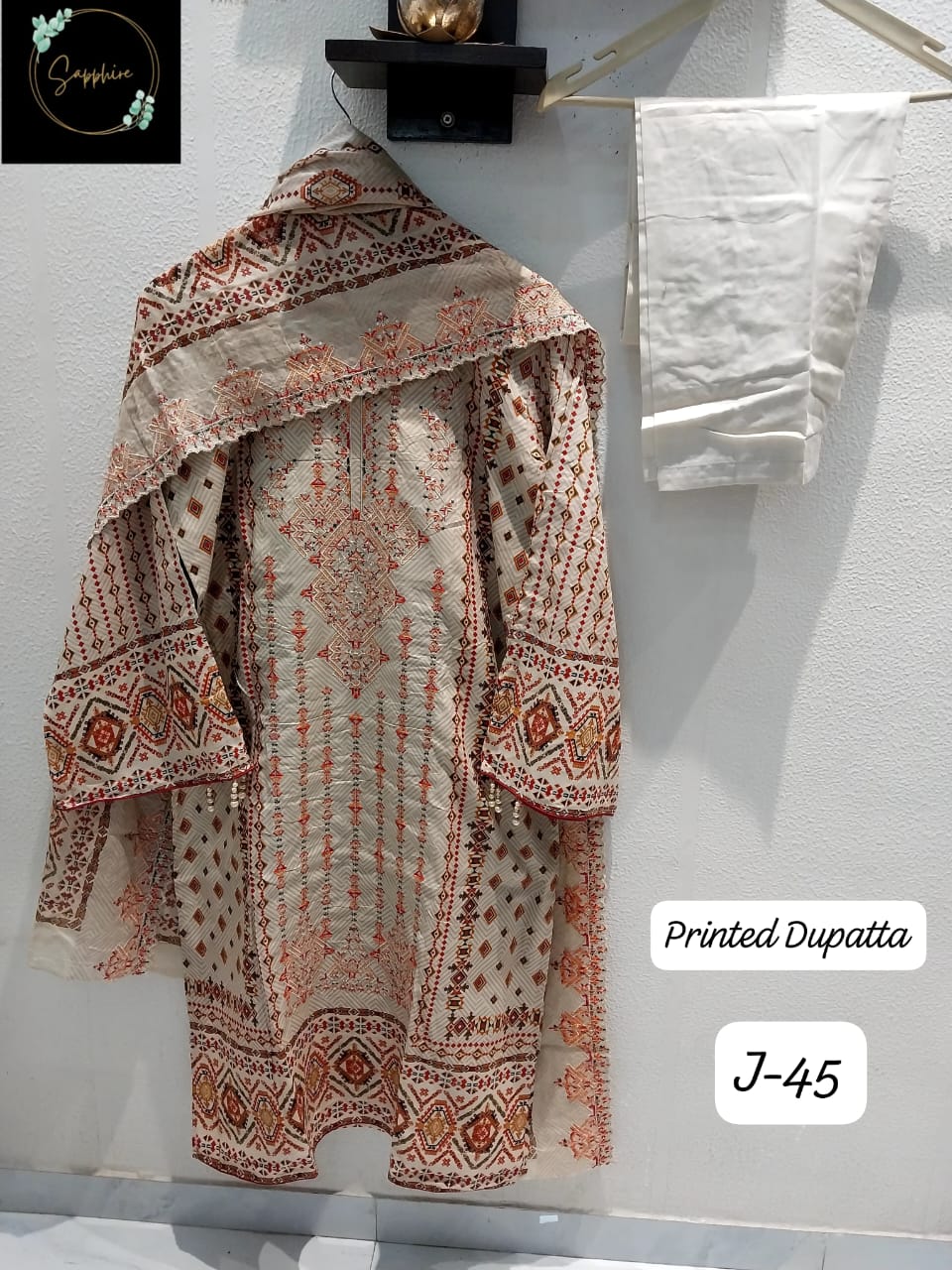 Vol 45 Gray Sapphire Pakistani Readymade Suits