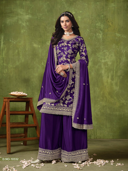 10332 Vol 33 Anjubaa Unstitched Suits