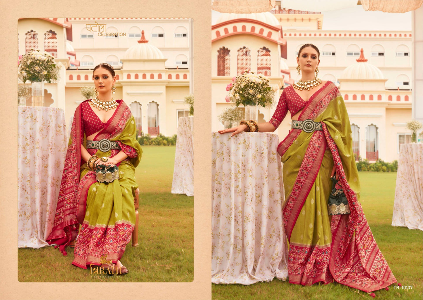 10137 Preet Trirath Sarees