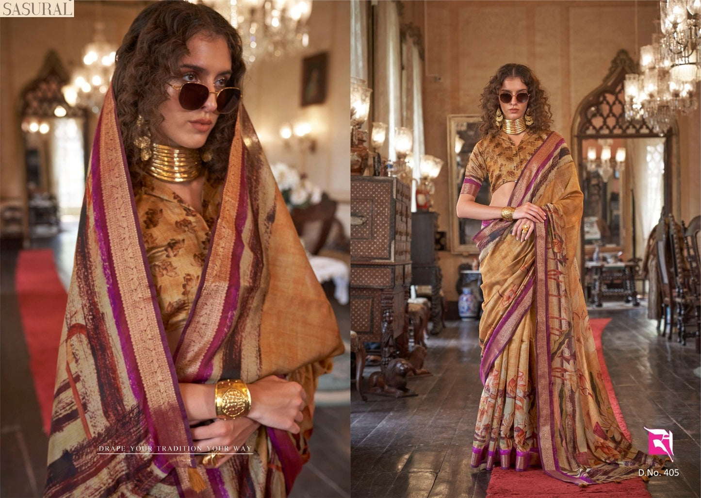 405 Emporia Sasural Viscose Sarees