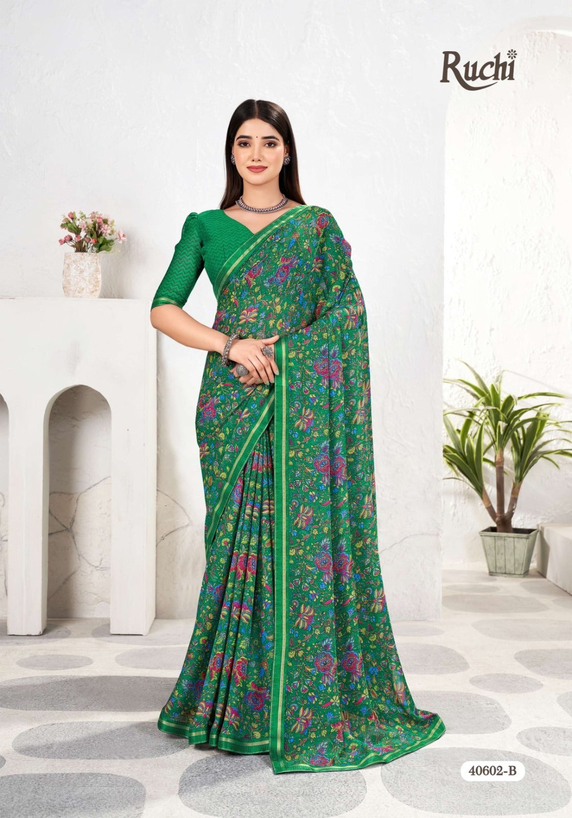 40602B Simayaa Vol 31 Ruchi Chiffon Sarees