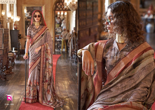 406 Emporia Sasural Viscose Sarees