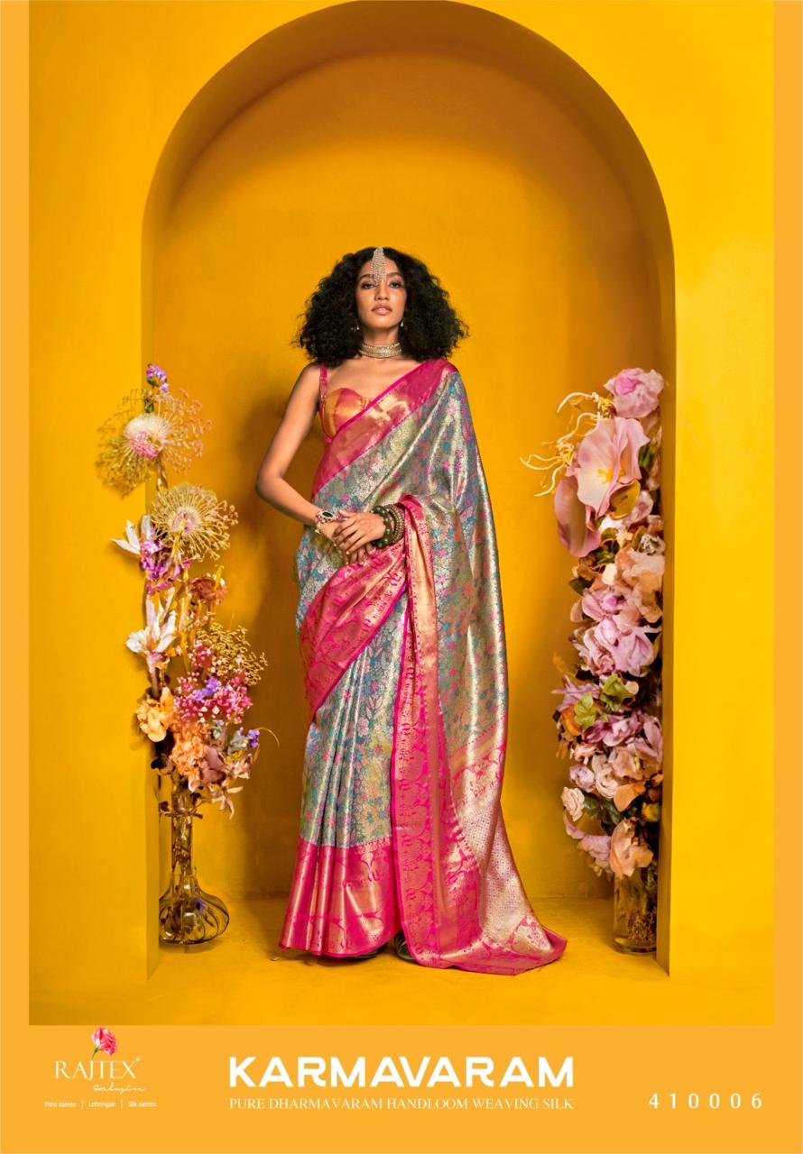 410006 Karmavaram Rajtex Silk Sarees
