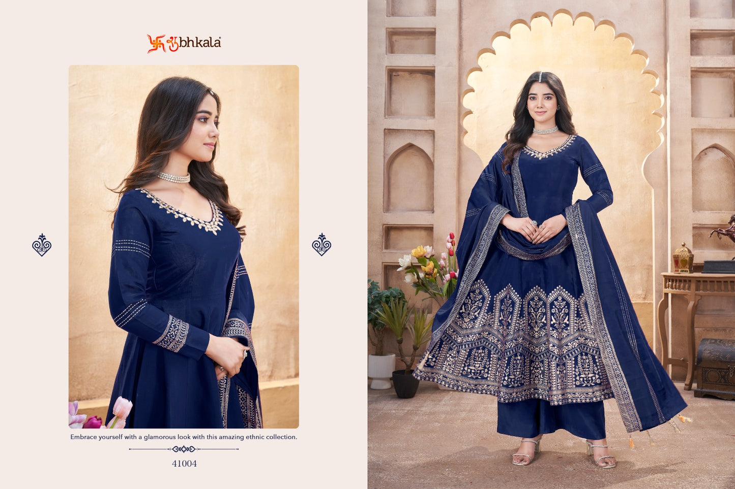 41004 Festive Flair Shubhkala Anarkali Readymade Suits