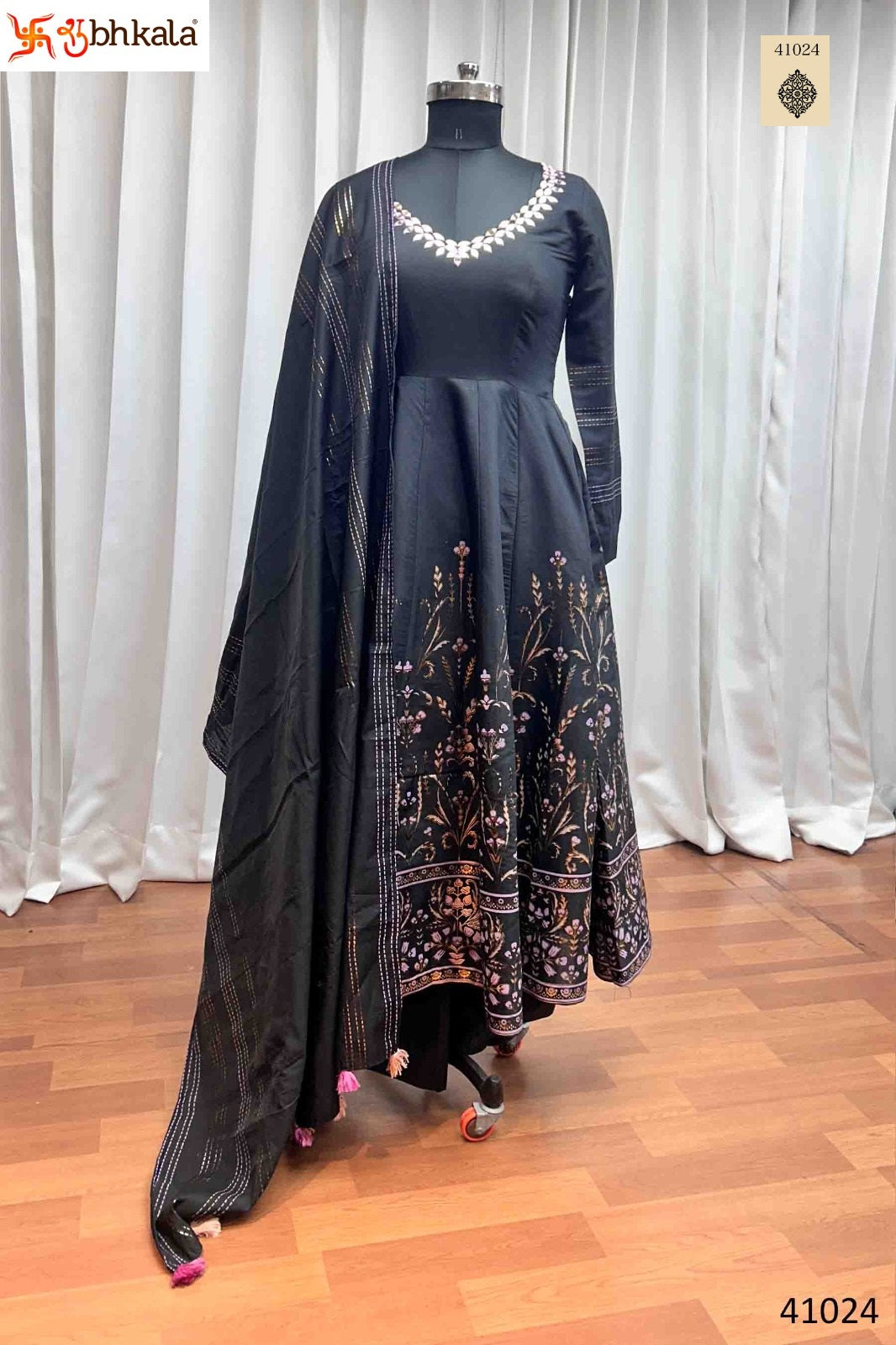 41024 Shubhkala Silk Readymade Suits