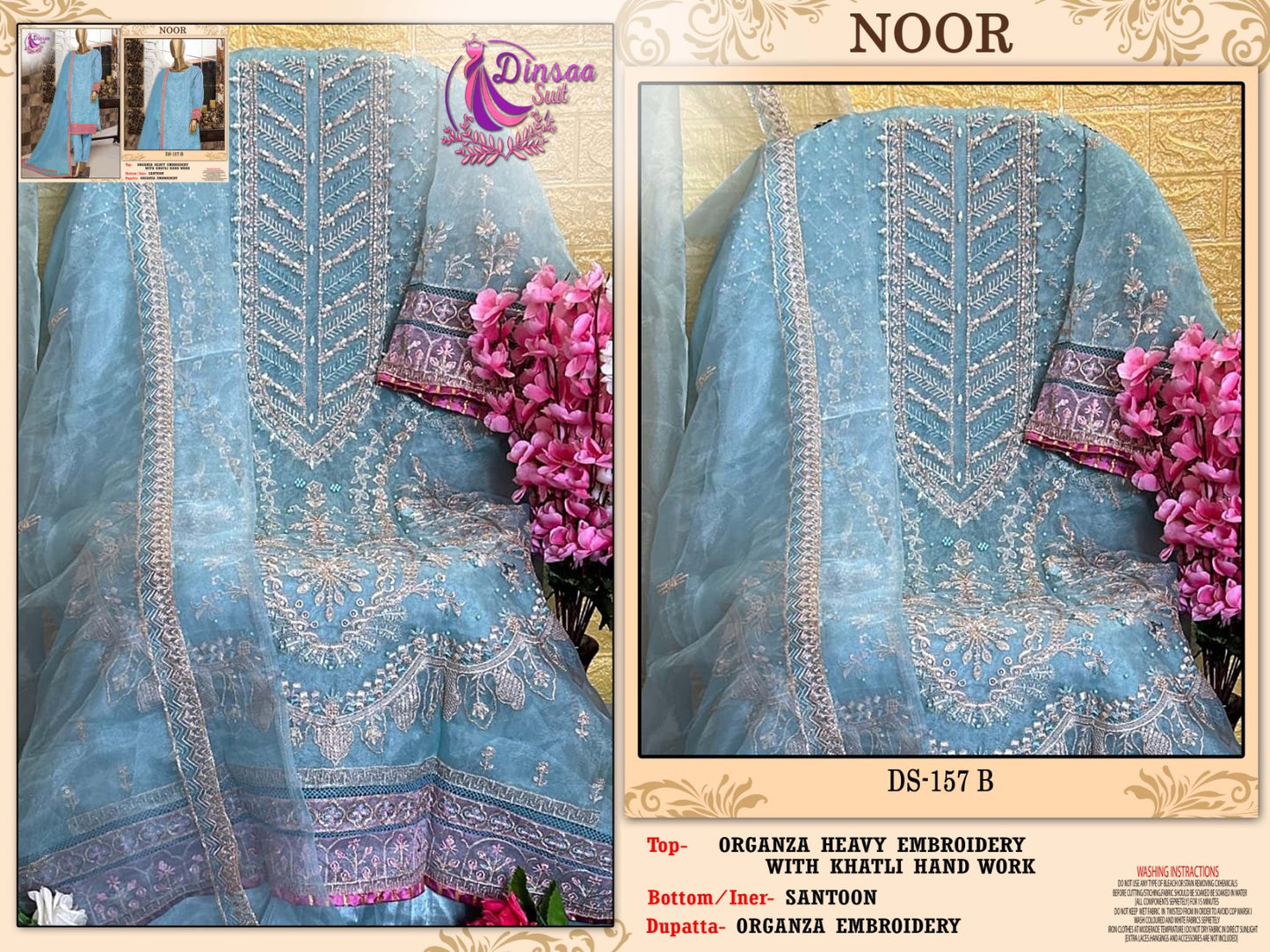 157B Dinsaa Suit Pakistani Salwar Suits