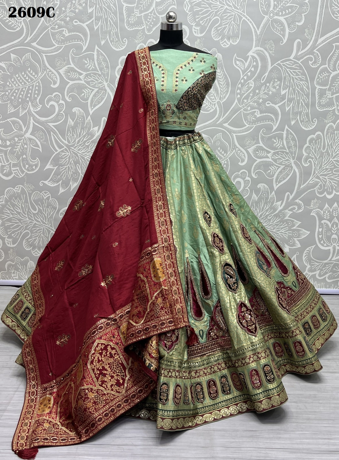 2609C Anjani Art Lehenga Choli