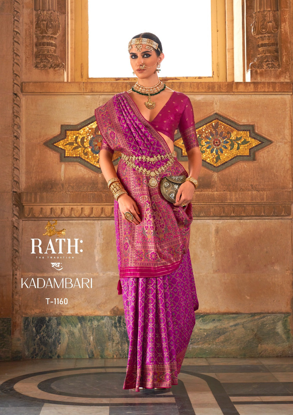 1160 Kadambari Rath Sarees