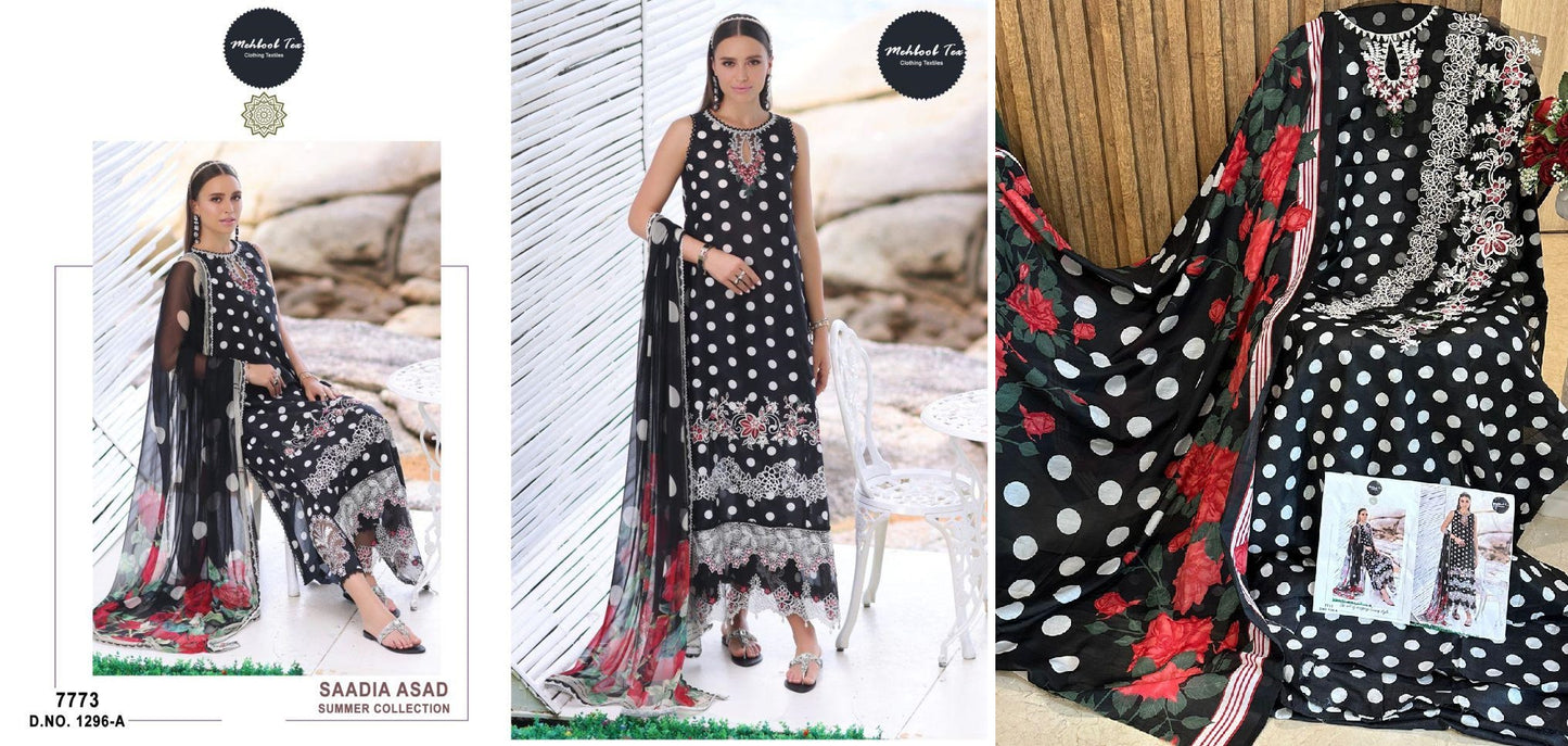 1296A Mehboob Tex Pakistani Salwar Suits