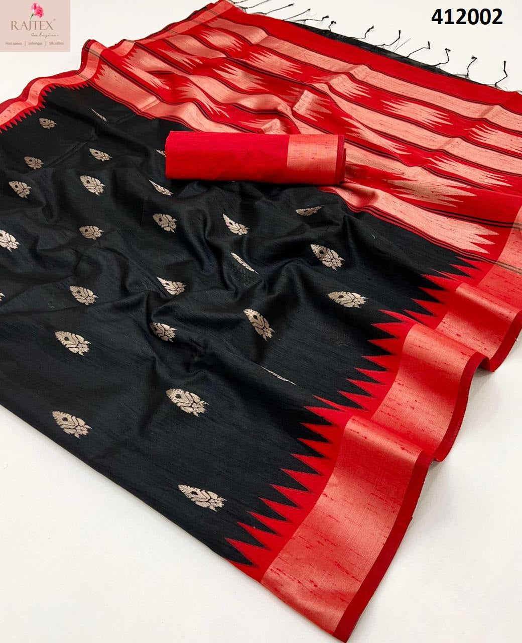 412002 Kadiyal Silk Rajtex Weaving Silk Sarees