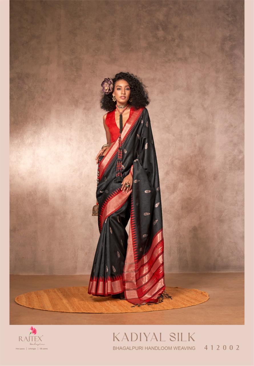 412002 Kadiyal Silk Rajtex Weaving Silk Sarees