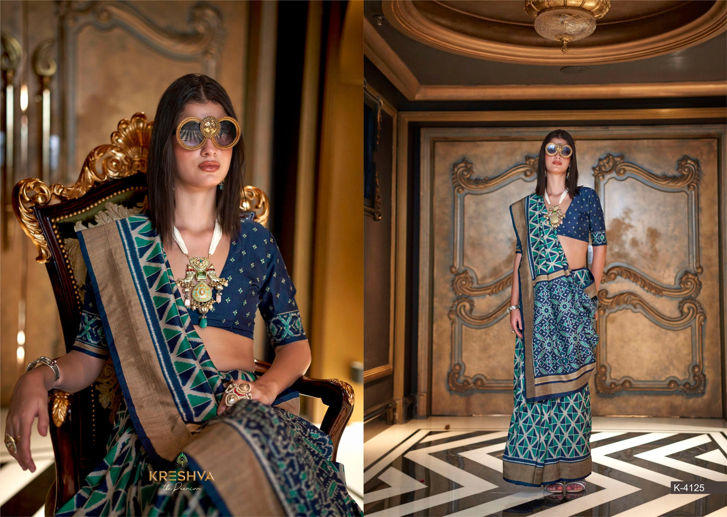 4125 Meenakumari Kreshva Pv Silk Sarees