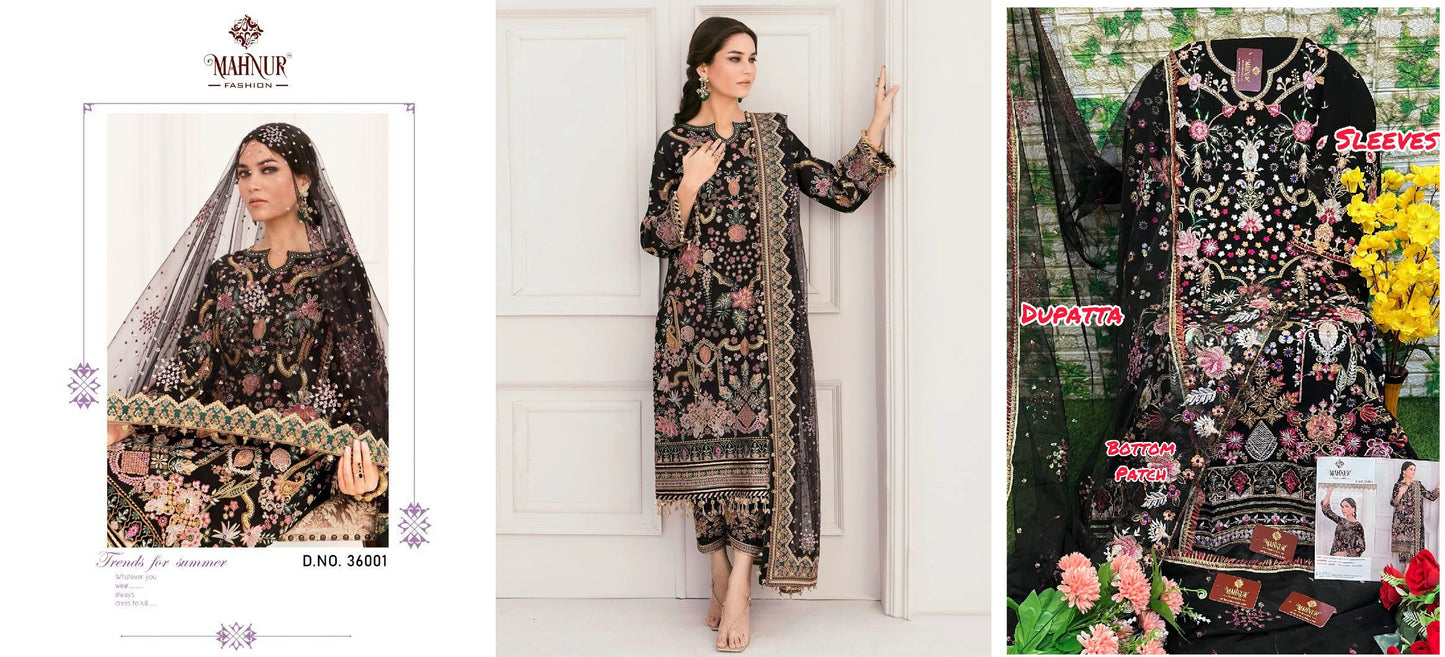 36001 Mahnur Pakistani Salwar Suits