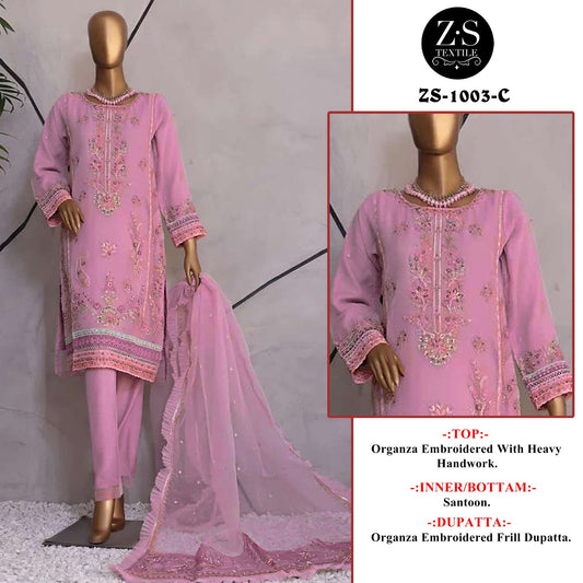 1003-C Zs Textile Pakistani Salwar Suits