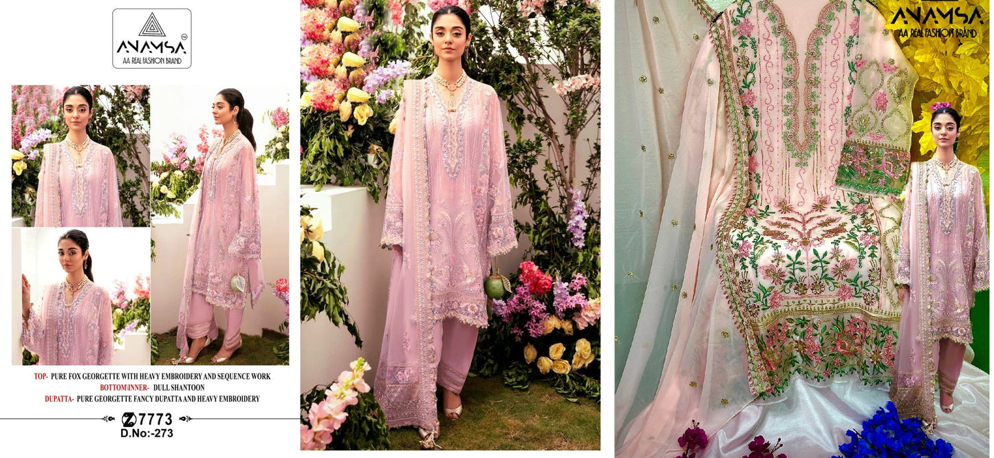 273 Anamsa Pakistani Salwar Suits