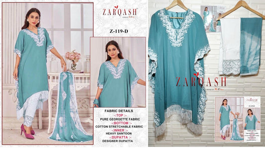 Z-119D Zarqash Pakistani Readymade Suits