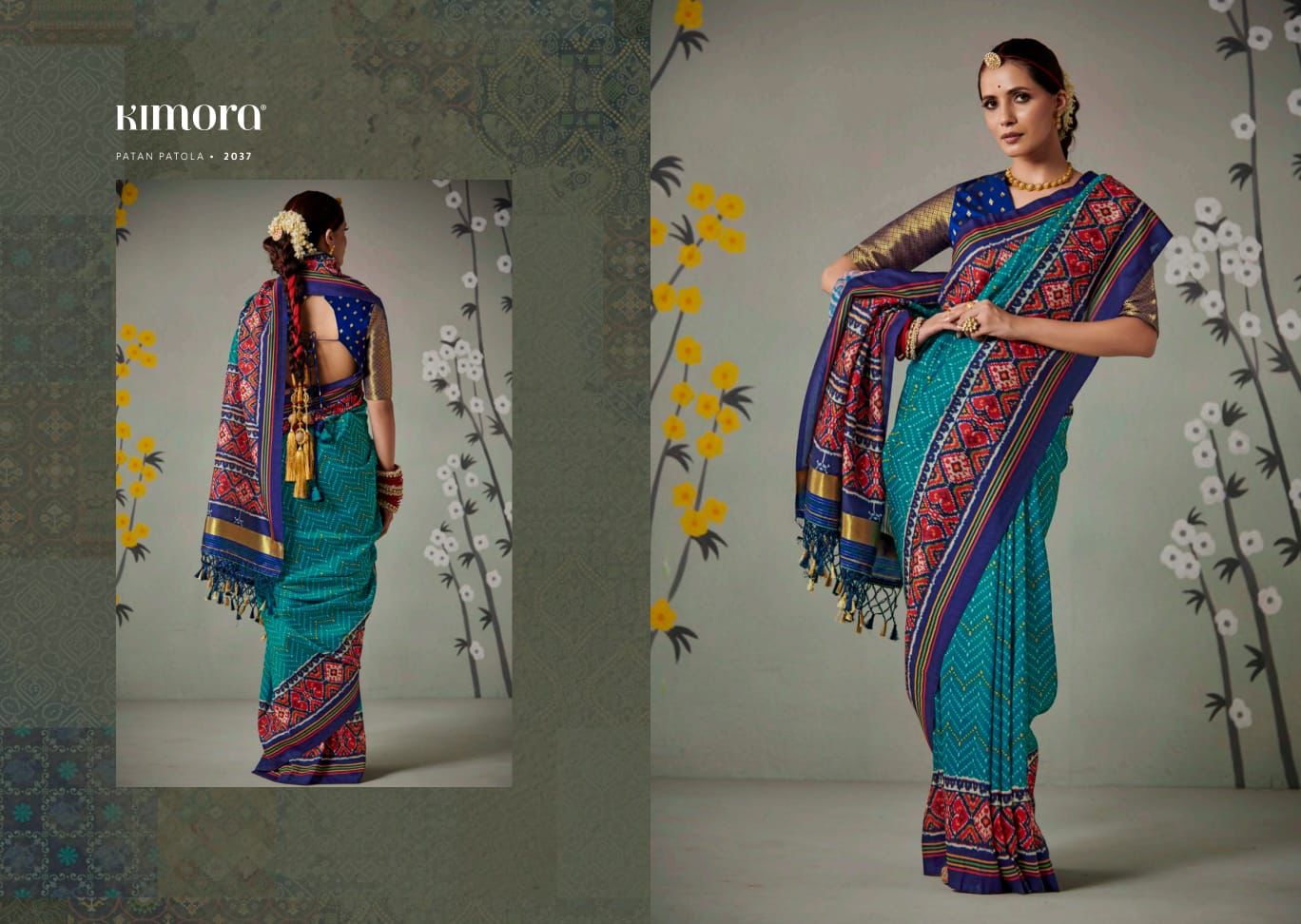 2037 Patan Kimora Sarees