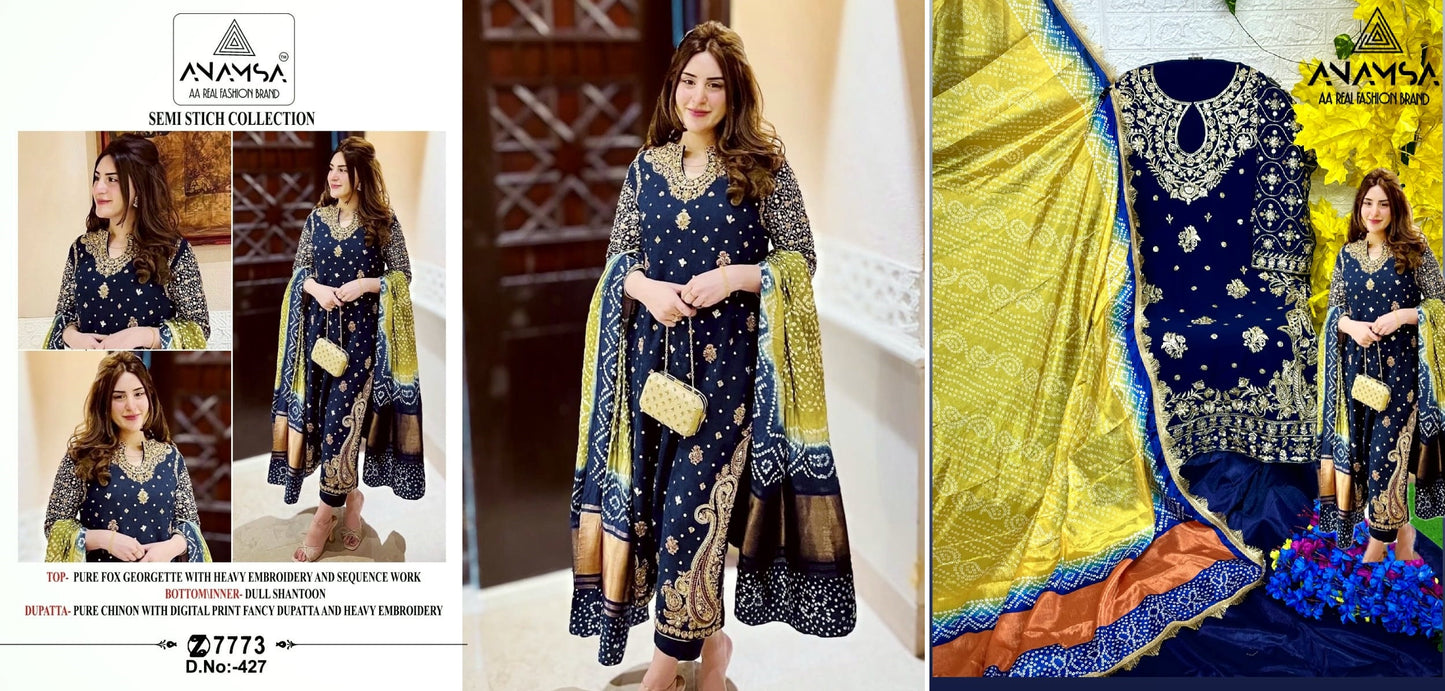 427 Anamsa Pakistani Salwar Suits