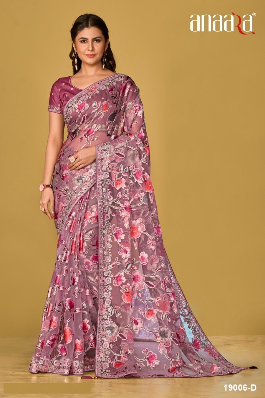 19006D Anaara Tathastu Sarees