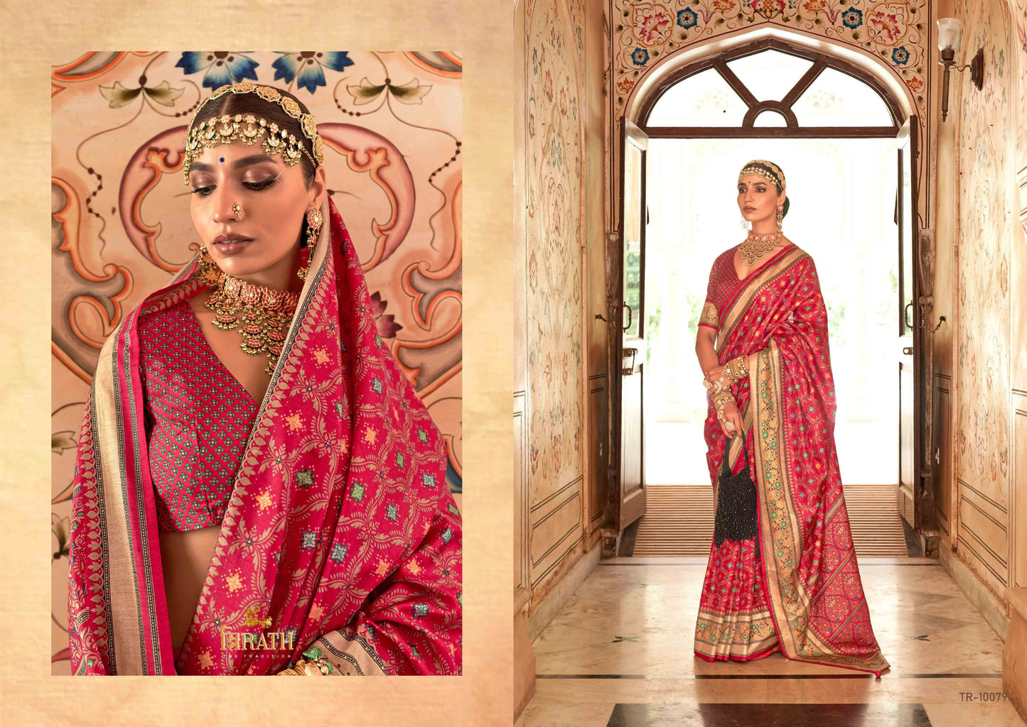 10079 Yamuna Trirath Sarees