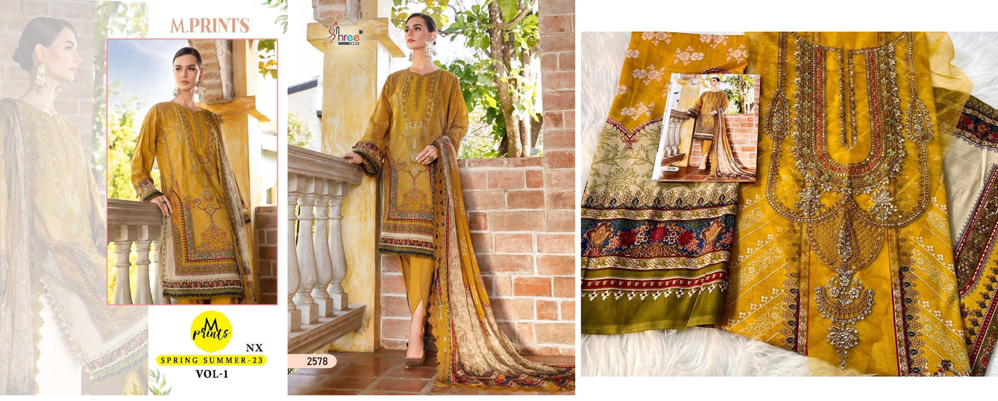 2578 Shree Fabs Pakistani Salwar Suits