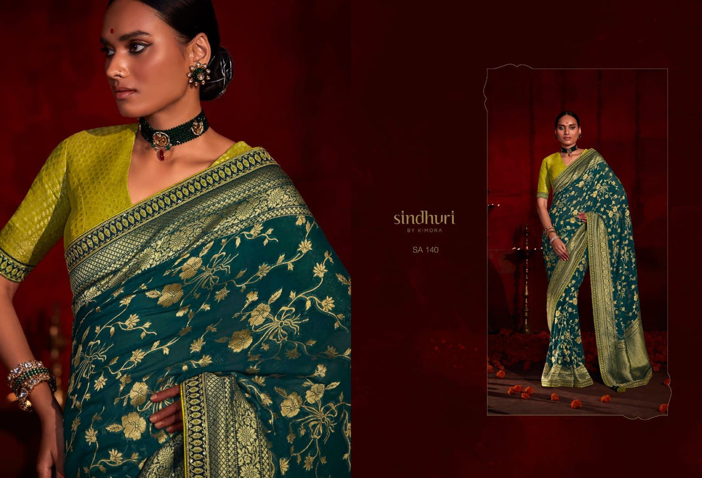 140 Ektara Sindhuri Sarees