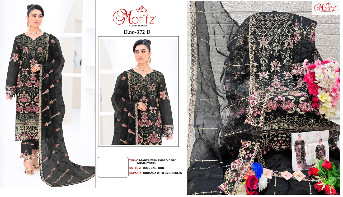 372D Motifz Pakistani Salwar Suits