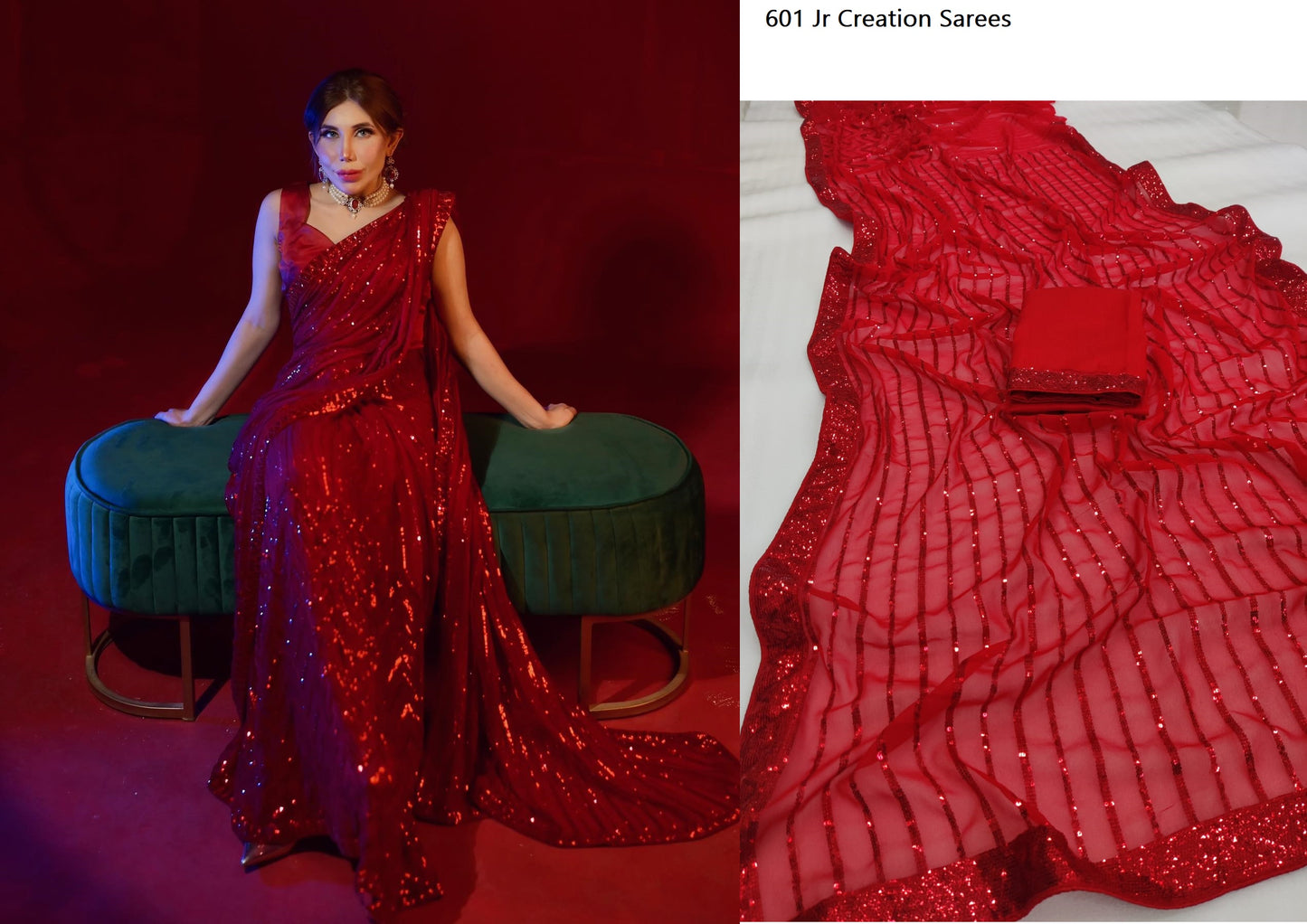 601 Jr Creation Sarees