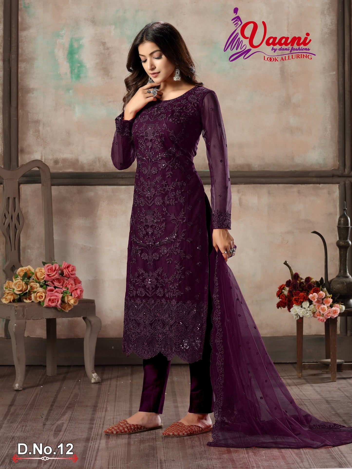 12 Vaani Vol 1 Dani Fashion Pakistani Salwar Suits